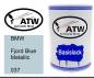 Preview: BMW, Fjord Blue Metallic, 037: 500ml Lackdose, von ATW Autoteile West.